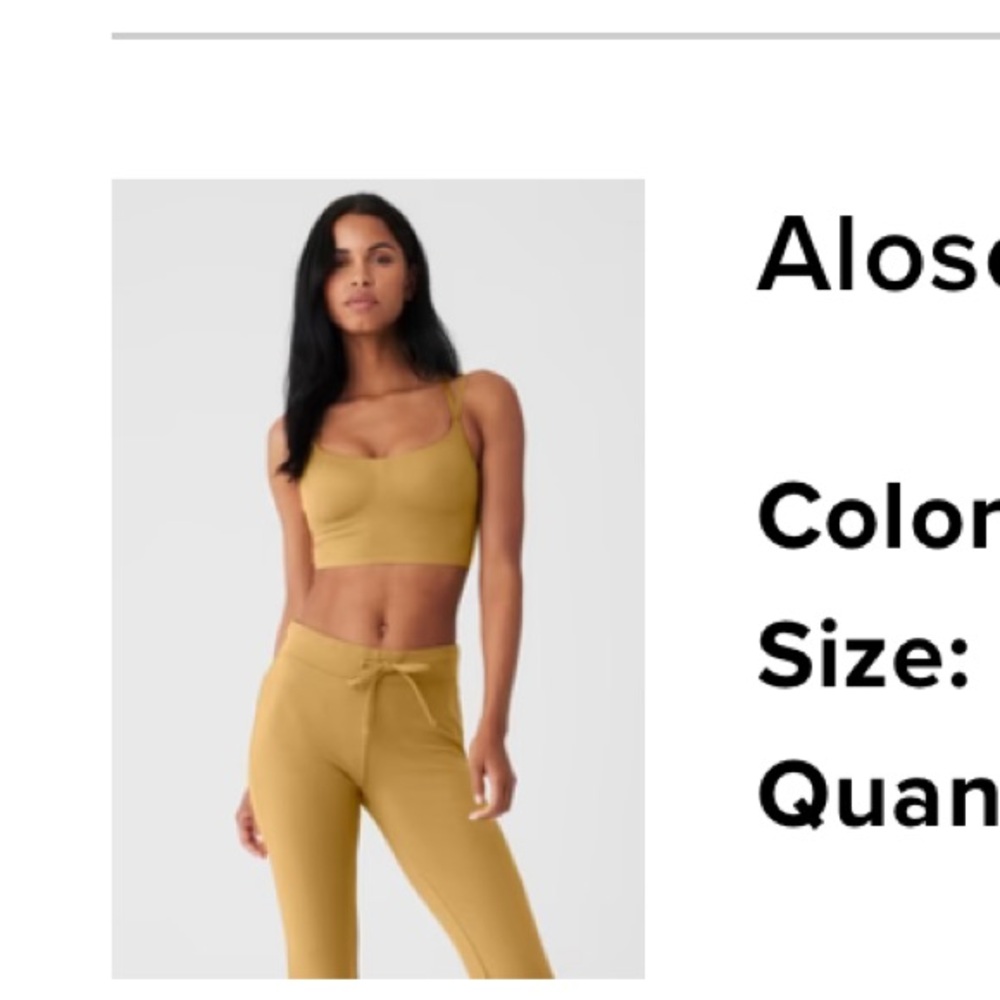 Women's Tan Alo yoga